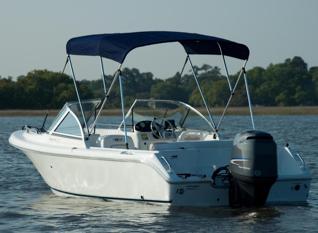 3 Bow Carver Bimini Top by CoverQuest.com