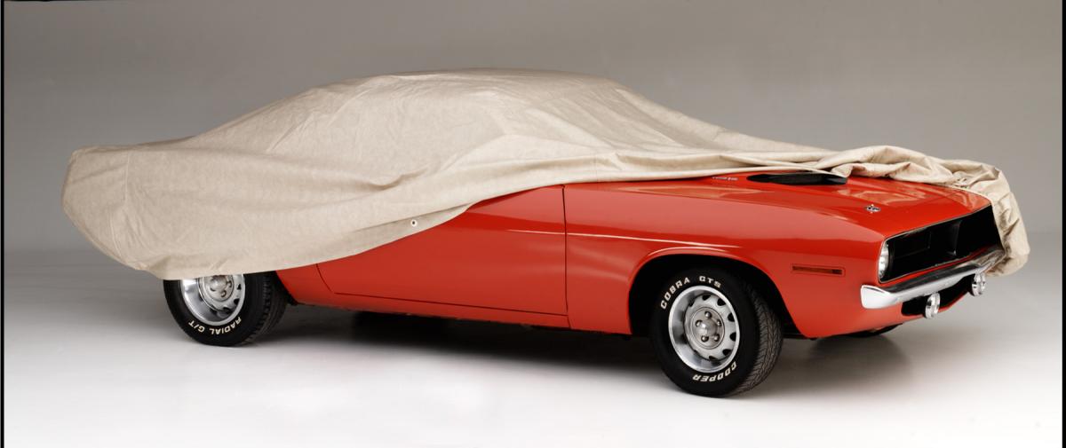 70 Cuda with Dustop Cover