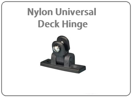 Bimini Top Nylon Universal Deck Hinge 