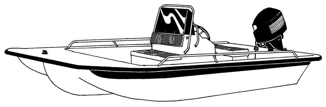 Center Console Bay Style Fishing Boat 