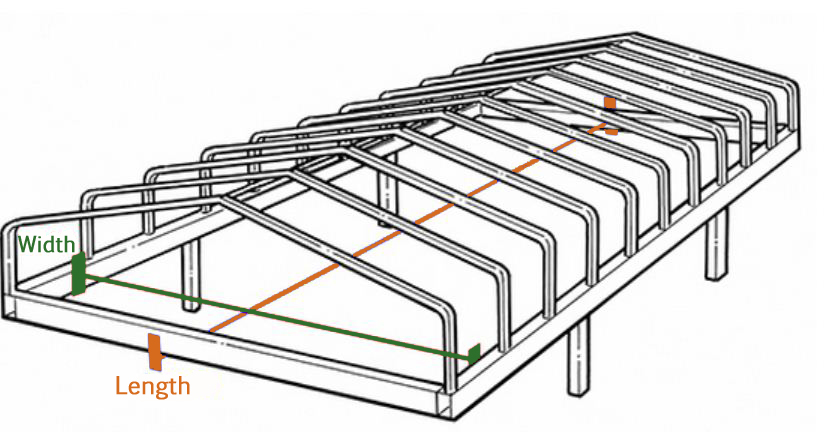 Beach King Boat Lift Canopy Frame