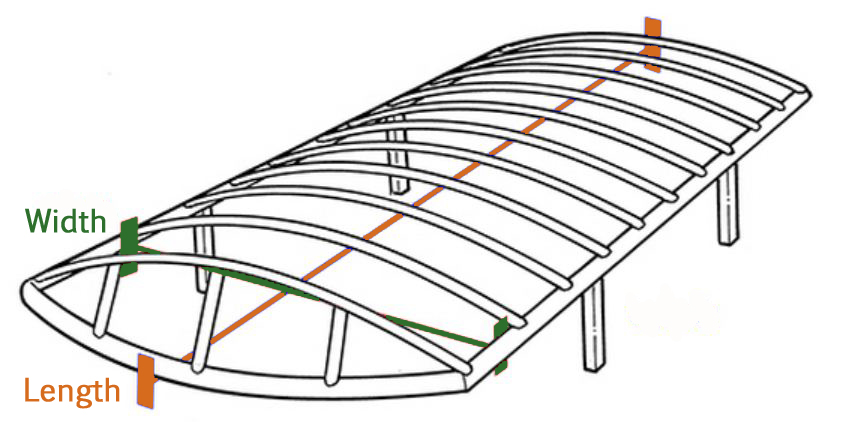 Lakeshore Boat Lift Canopy Frame