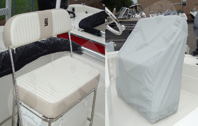 Reversible Seat Cover for Your Boat by CoverQuest.com