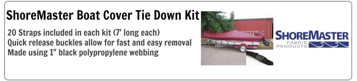 ShoreMaster Boat Cover Tie Down Kit