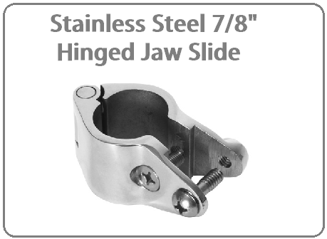 Stainless Steel 7/8" Hinged Jaw Slide