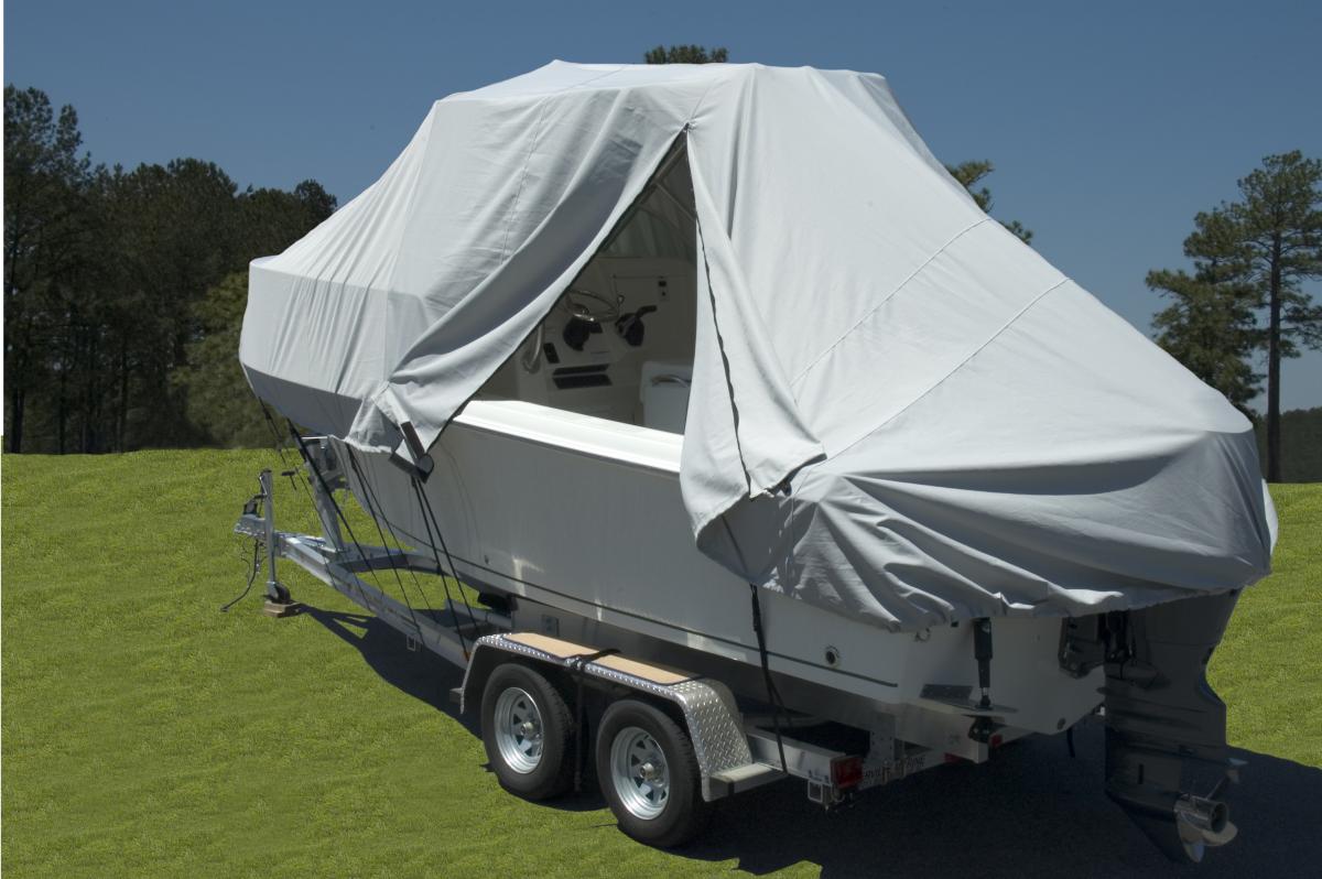 Carver Dual Entry Hard Top/ T-Top Boat Cover