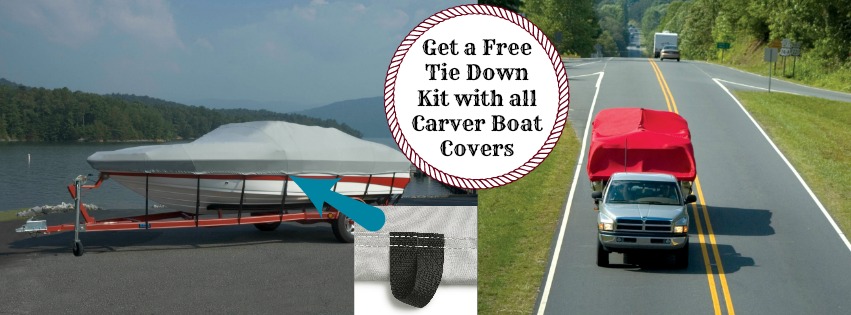 Carver Pontoon Boat Cover and Custom Fit Mariah Boat Cover Trailering 