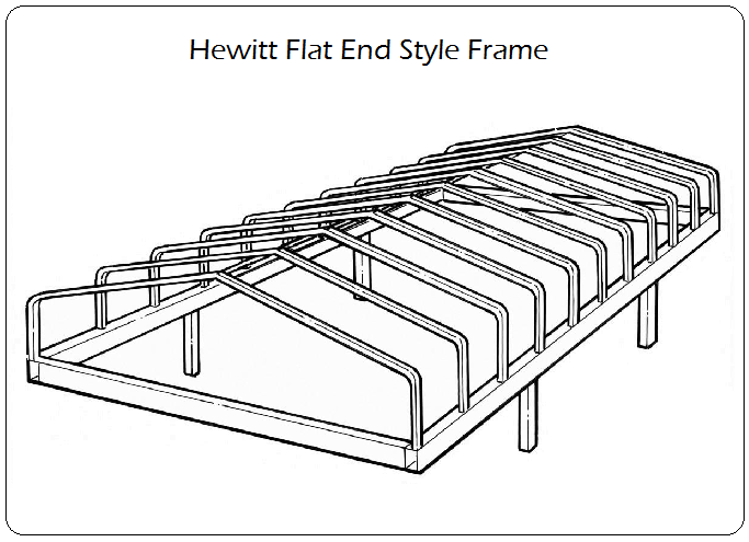 Hewitt Flat End Style Frame