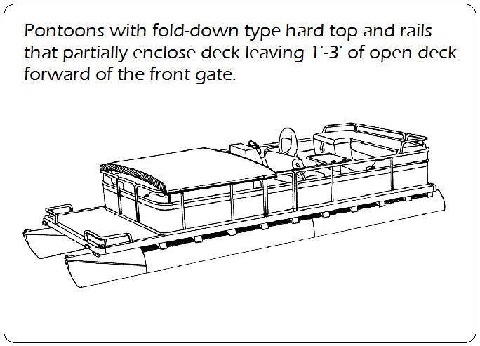 Pontoon with Hard Top