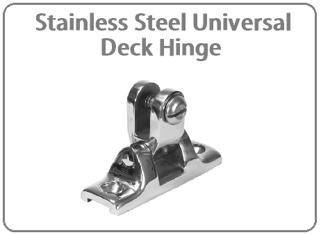 Stainless Steel 90 Degree Deck Hinge